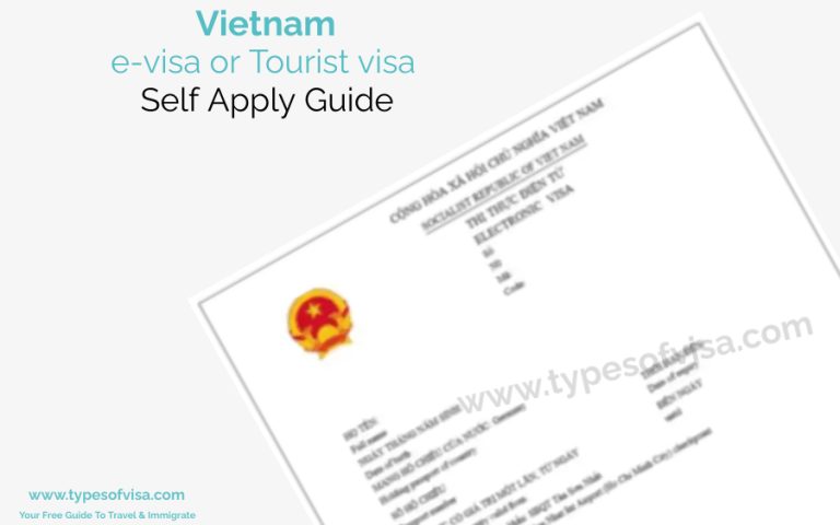 How To Apply Vietnam E Visa Or Tourist Visa In 8 Easy Steps Types Of Visa 9735